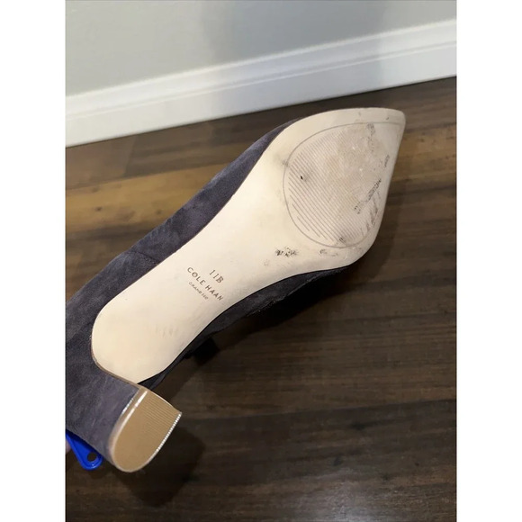 Cole Haan Vestry Bootie Brown Suede  Booties Womens Size 11B - Picture 5 of 7